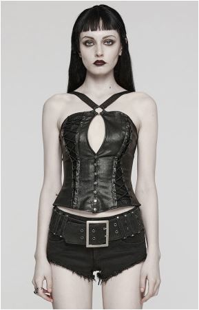 Punkrave Netherrealm Halterneck Top - Babashope - 8