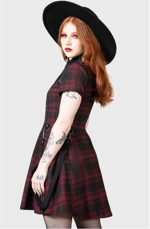 Hexellent dress crimson - Babashope - 5