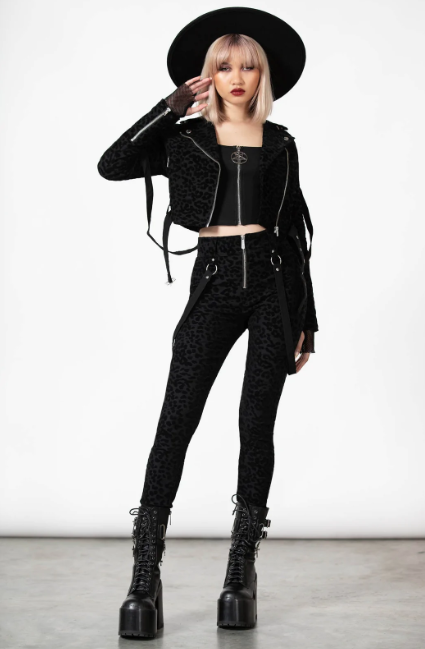 Killstar hellcat zip trouser - Babashope - 3