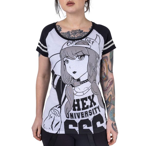 Cup cake cult Hex university T-shirt - Babashope - 4