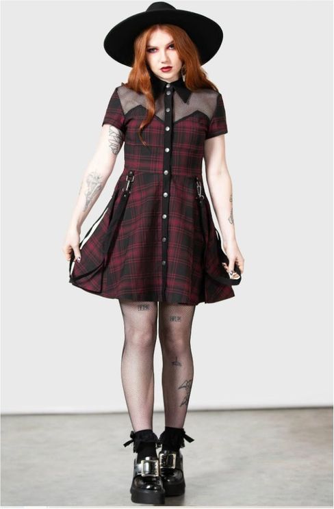 Hexellent dress crimson - Babashope - 5