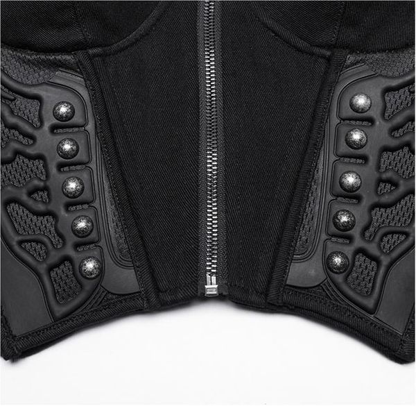 Punkrave WT-982BXF buckle strap vest - Babashope - 8