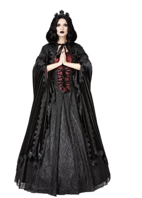 Sinister 1009 hecate cape zwart/bordeaux - Babashope - 3