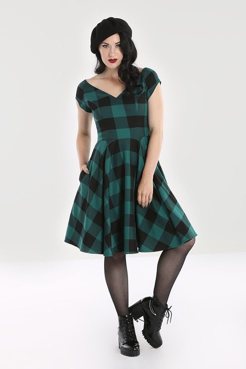 Teen spirit mid dress (green) - Babashope - 6
