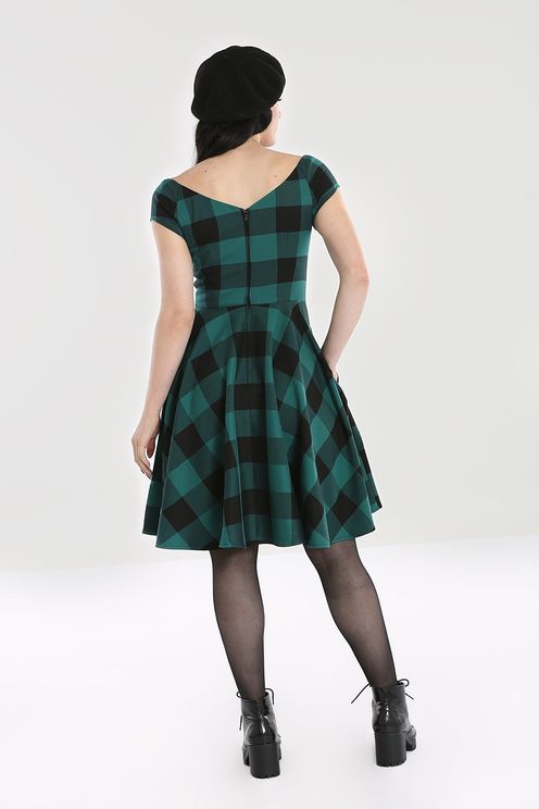 Teen spirit mid dress (green) - Babashope - 6