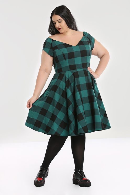 Teen spirit mid dress (green) - Babashope - 6
