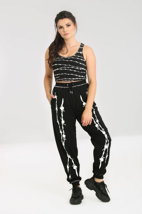 Hellbunny barbed wire crop top  - Babashope - 3