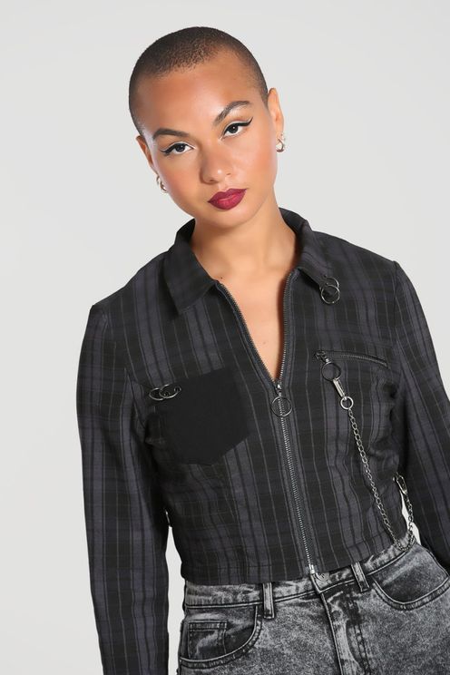 Hell bunny cobain jacket - Babashope - 4
