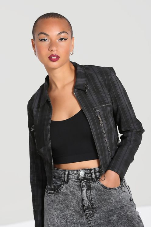 Hell bunny cobain jacket - Babashope - 4