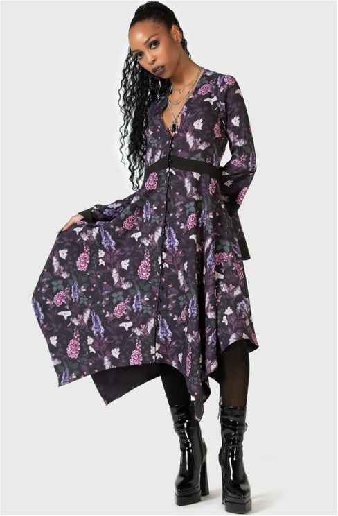 Killstar Ianthe kimono jurk - Babashope - 5