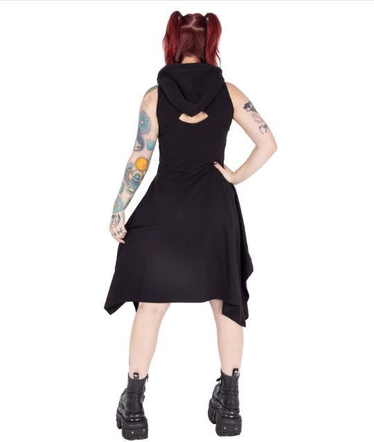 Ilse jurk Chemical black - Babashope - 4