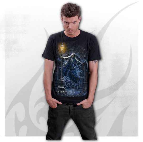 Spiral Reaping in the rain T-shirt - Babashope - 3