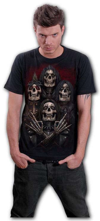 Faces of goth T-shirt - Babashope - 4