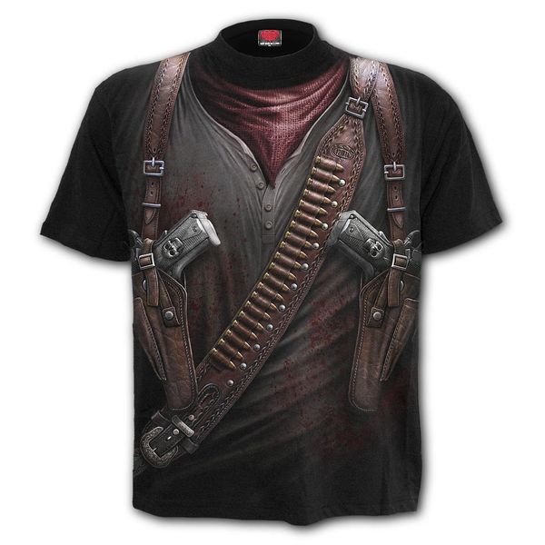 Holster wrap all-over geprint t-shirt - Babashope - 4