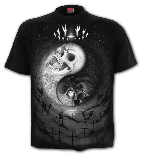 YingYang Skulls T-shirt - Babashope - 4