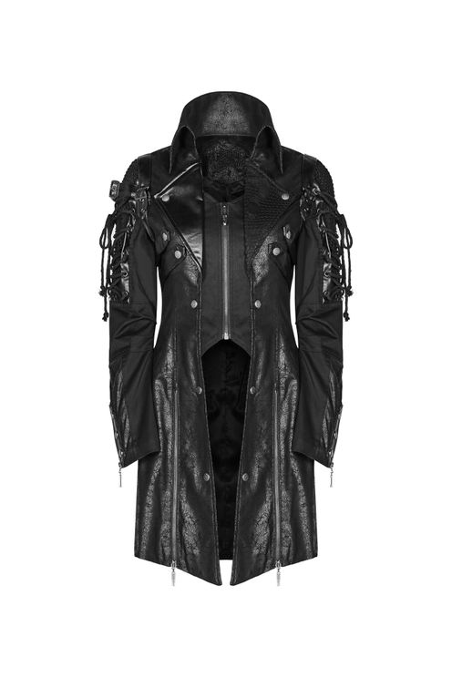 Neo punk gothic coat heren - Babashope - 7
