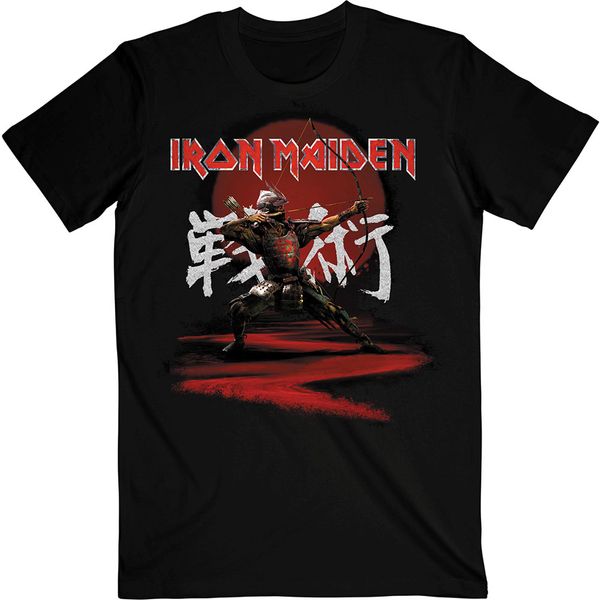 Iron maiden  Senjutsu Eddie archer kanji T-shirt - Babashope - 2