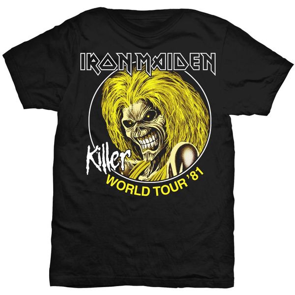 Iron maiden Killers (world tour 81) T-shirt - Babashope - 2