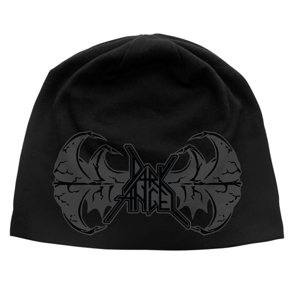 Dark Angel ‘Winged Logo’ Discharge Beanie Hat - Babashope - 2