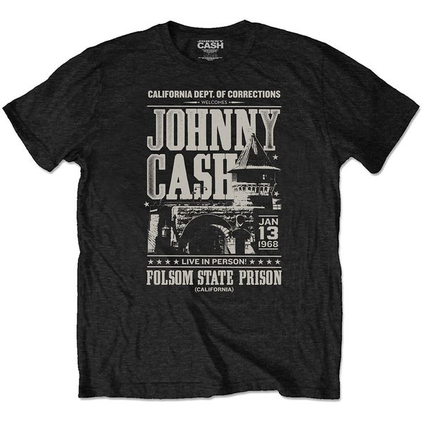 Johnny Cash Folsom state prison  (eco) T-shirt - Babashope - 3