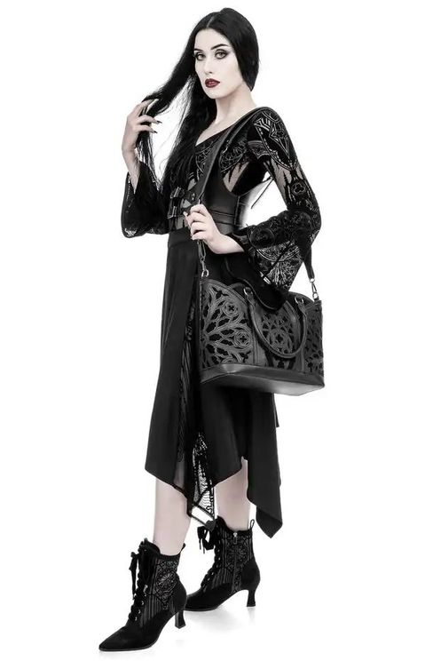 Gothic Chapel Bodysuit Vneck - Babashope - 10