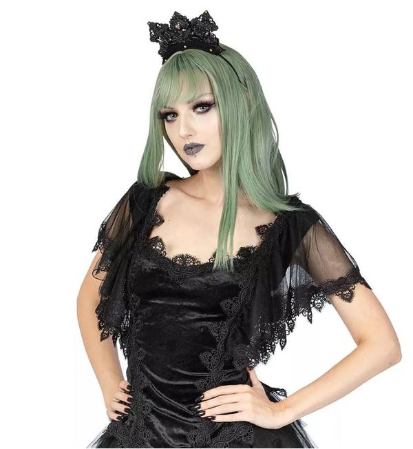 Sinister Jinx gothic top zwart - Babashope - 3
