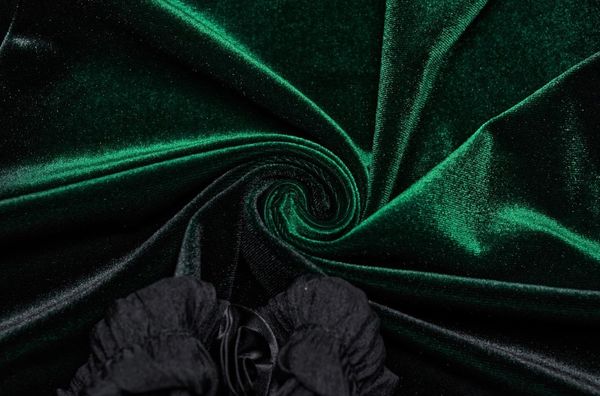Green goth gradient dress - Babashope - 11