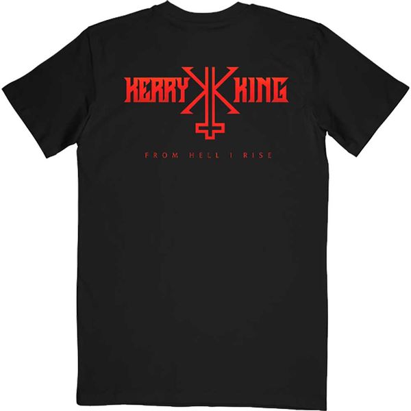 Kerry king From hell I rise front & back print T-shirt - Babashope - 2