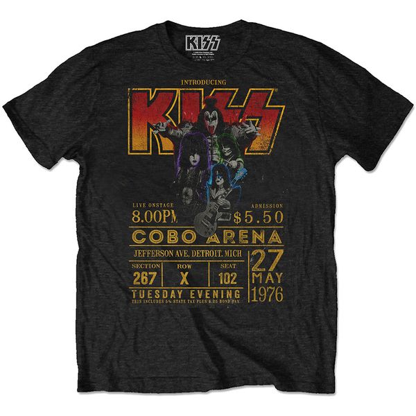 Kiss Eco T-shirt Cobo Arena '76 - Babashope - 2