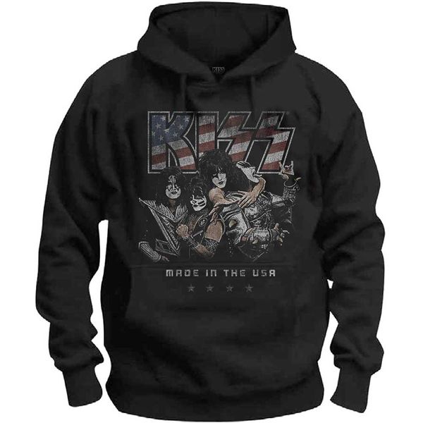 Kiss Made in the usa Hooded sweater - Babashope - 2