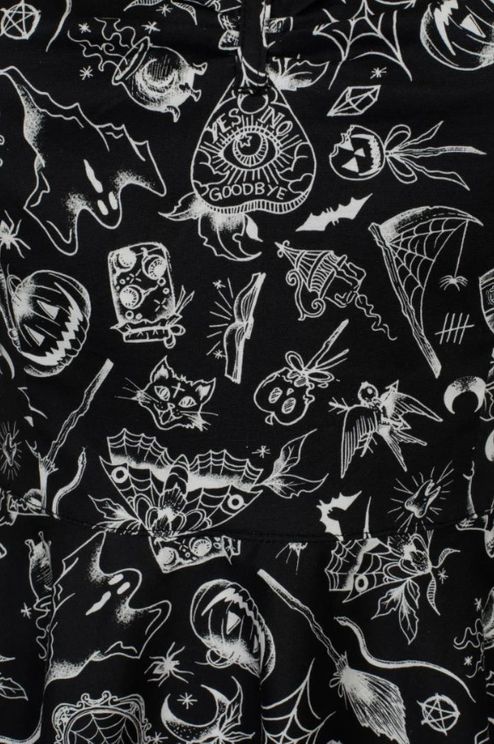 Hell bunny Mischief Midi 50's jurk - Babashope - 5