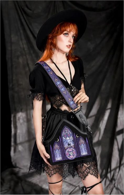 Aurora cross body bag northern lights geborduurd - Babashope - 15