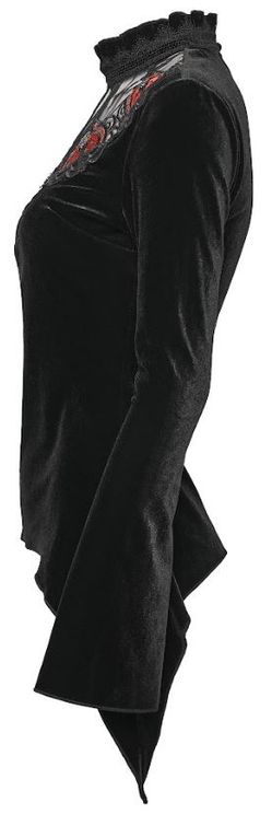 Red goth demon hand top - Babashope - 9