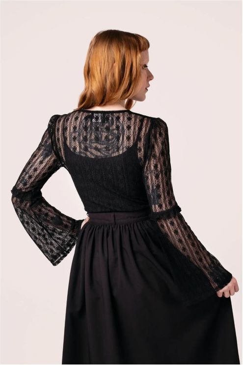 Hell bunny Rhianne top zwart - Babashope - 4