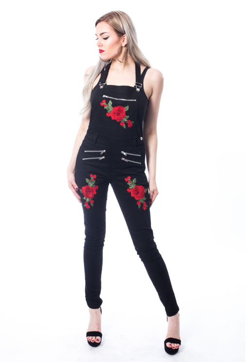 Vixxen Immortal Dungarees black - Babashope - 5