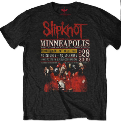 Slipknot Eco T-shirt Minneapolis (Backprint) - Babashope - 3