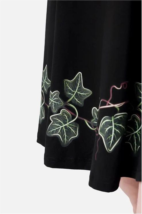 Restyle Tangled vines mini jurk - Babashope - 14