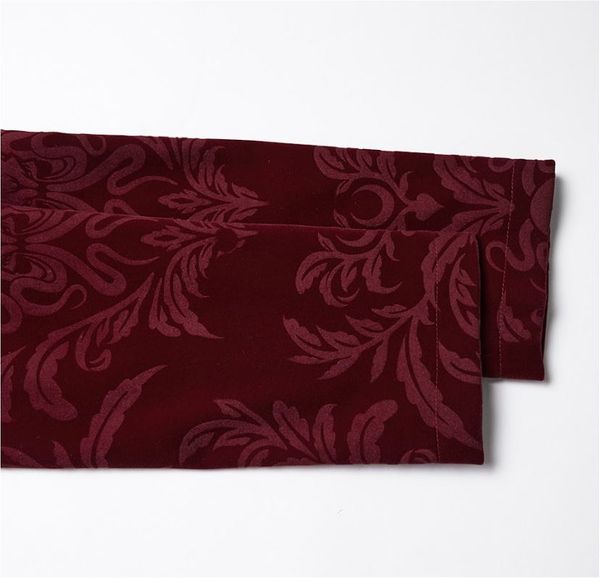 Goth vintage print coat rood - Babashope - 9