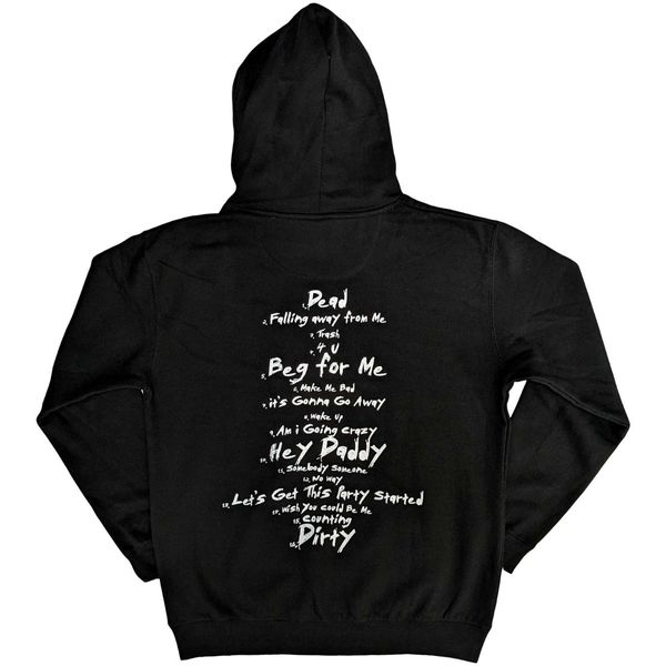 Korn  issues tracklist (backprint) Hooded sweater - Babashope - 2