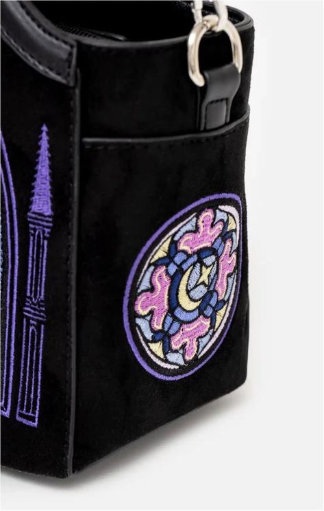 Aurora cross body bag northern lights geborduurd - Babashope - 15