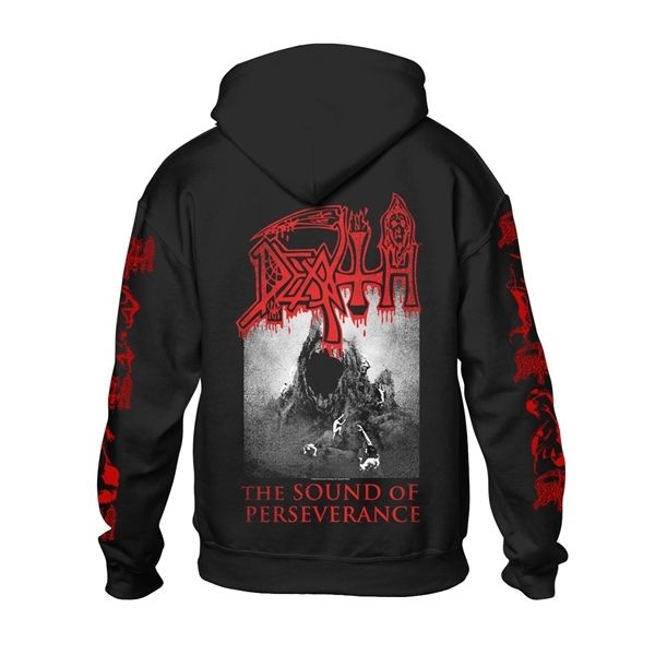Death the sound of perseverance Sweater met capuchon - Babashope - 2