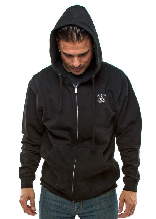Lucky13 Death or Glory Zip hooded sweater - Babashope - 3