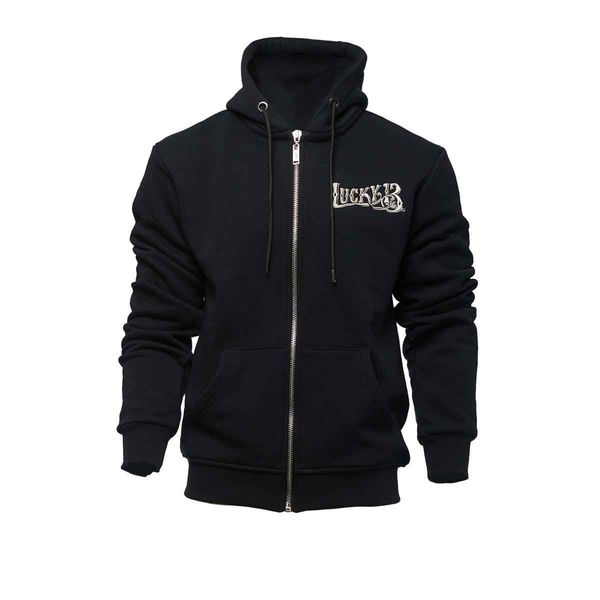 Lucky13 Skull built zip hoody - Babashope - 3