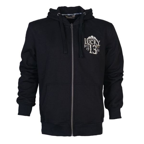 Lucky13 Dead skull hooded sweater - Babashope - 4