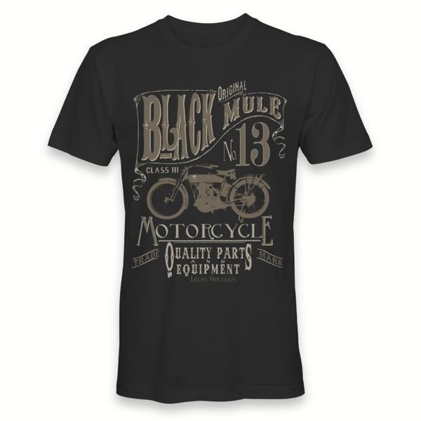 Lucky13 black mule T-shirt - Babashope - 2