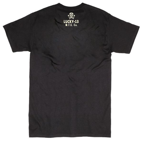 Lucky13 Pirate skull T-shirt - Babashope - 2