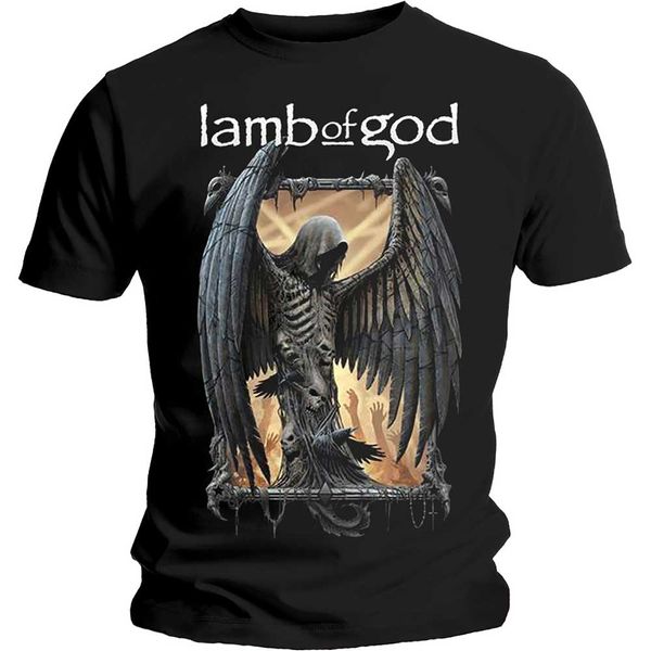 Lamb of god Winged death T-shirt - Babashope - 2