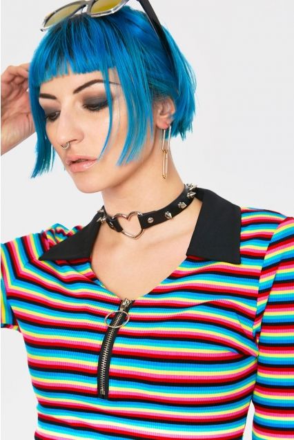 Jawbreaker LCD Striped 70's jurkje - Babashope - 6