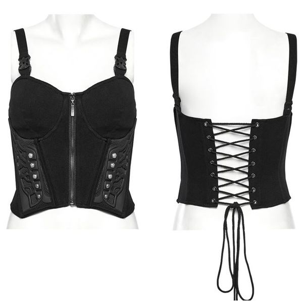 Punkrave WT-982BXF buckle strap vest - Babashope - 8