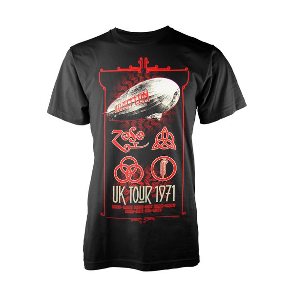 Led zeppelin uk tour 71 T-shirt - Babashope - 2